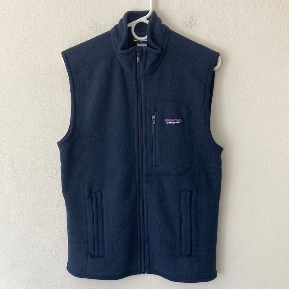Patagonia Navy Blue Fleece Vest